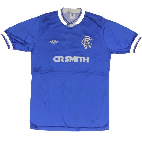 Tailandia Camiseta Rangers 1st Retro 1984 1987 Azul